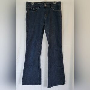 Banana Republic Womens Dark Wash Boot Cut 6R NWT